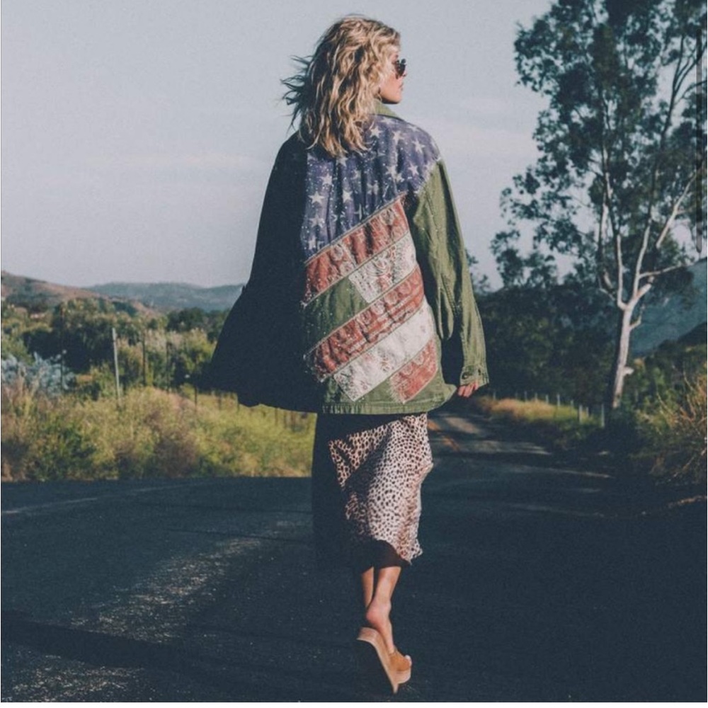 Free People Spruce Military Jacket - Picture 2 of 10